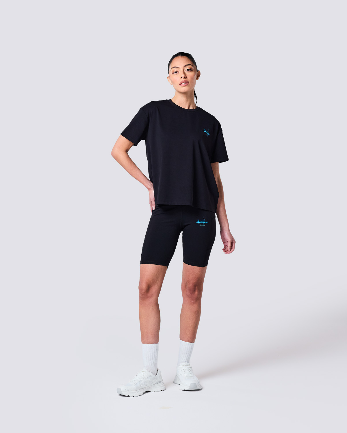 Boxy T-shirt - Jet Black image number 0