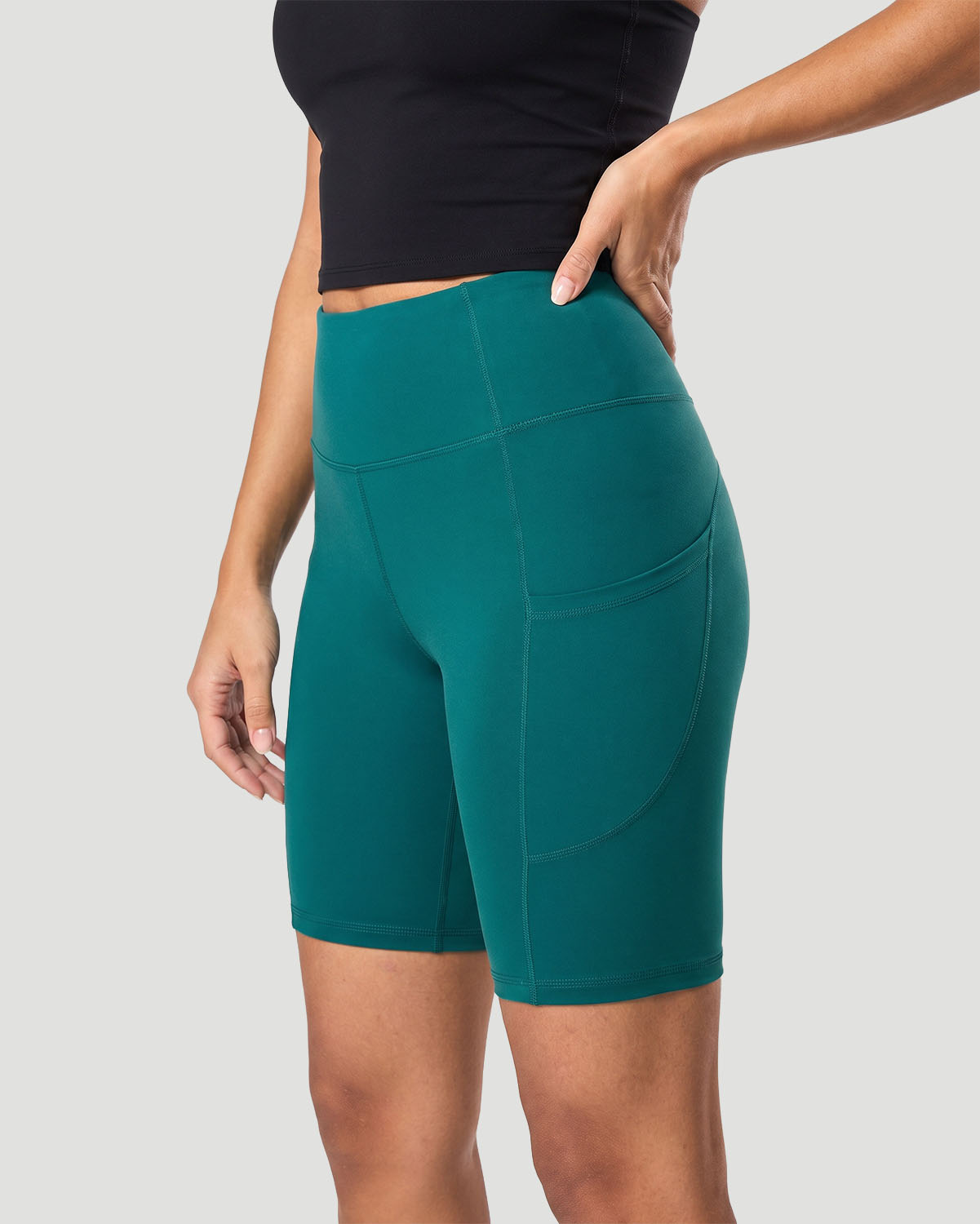 Women's Cycle Shorts - Shaded Spruce image number 2