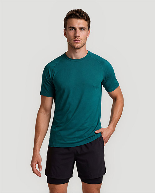 Men's Stretch T-Shirt - Shaded Spruce