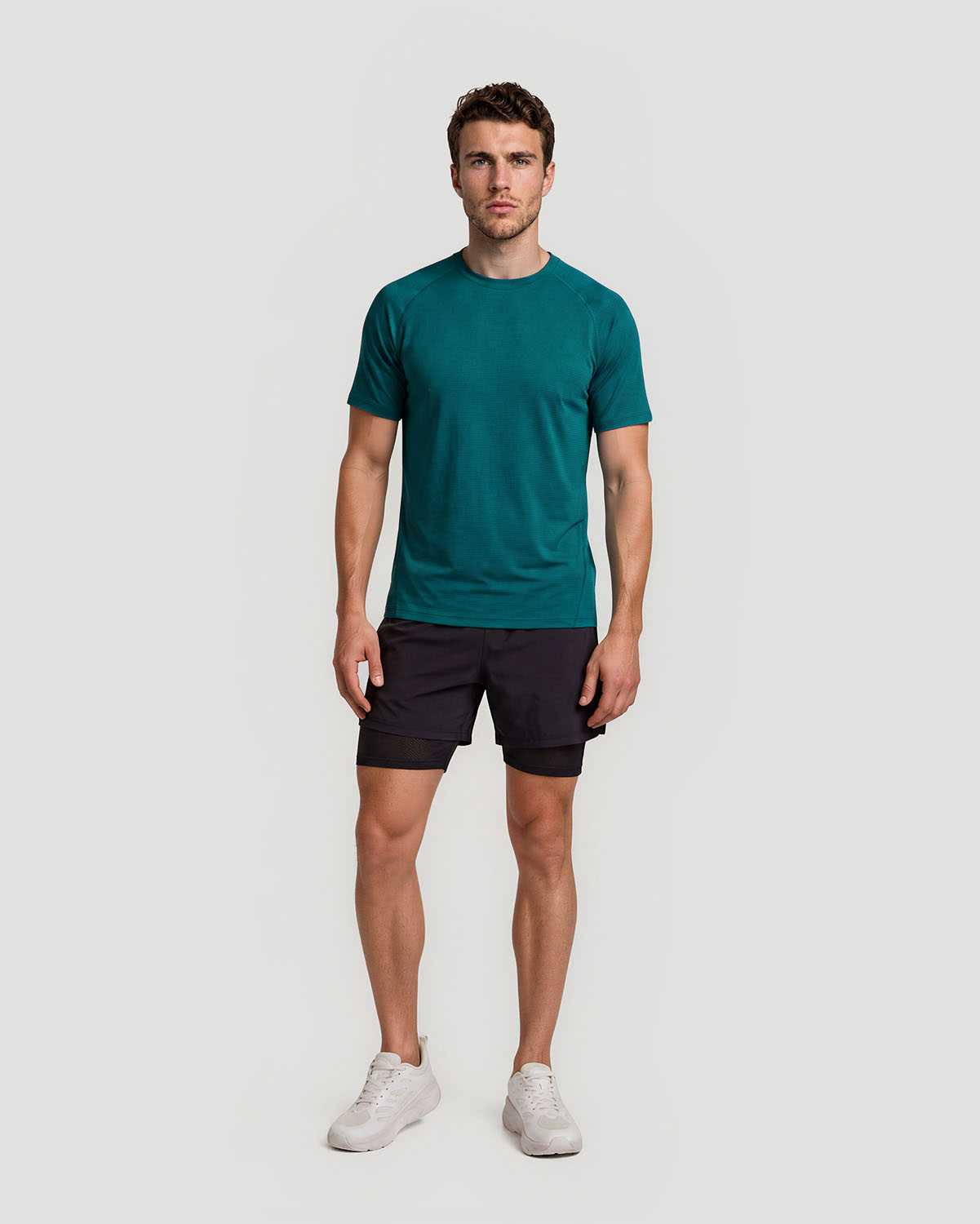 Men's Stretch T-Shirt - Shaded Spruce image number 2